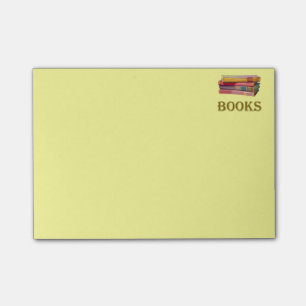 Buch-Liste Post-it Klebezettel
