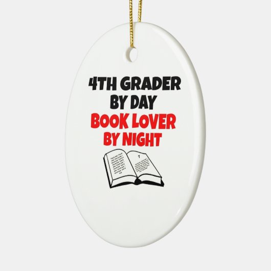 Buch Lover 4. Klasse Keramikornament (Links)
