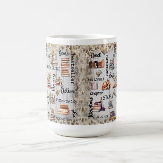 Buch Lover Bibliophile Readers Tasse Geschenk (Mittel)