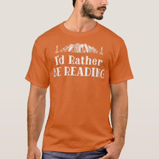 Buch Lover Bookworading Bookworm Bibliophile Ne T-Shirt