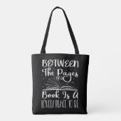 Buch Lover Bookworm Nerd Literarische Bibliotheksg Tasche (Rückseite)