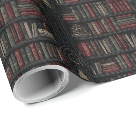 Buch Lover Darmia Wrapping Paper Geschenkpapier (Rolleneckpunkt)