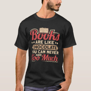 Buch Lover Design mit Büchern für Literaturfreunde T-Shirt