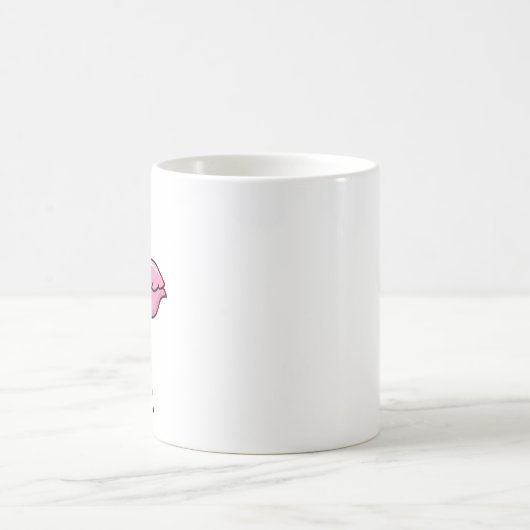 Buch Lover Flamingo Kaffeetasse (Mittel)