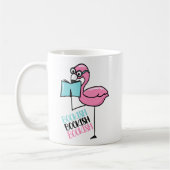 Buch Lover Flamingo Kaffeetasse (Links)