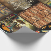 Buch Lover Gift, Book Worm, I Liebe Reading Book Geschenkpapier (Ecke)