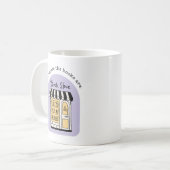 Buch Lover I go where books are Kaffeetasse (Vorderseite Links)