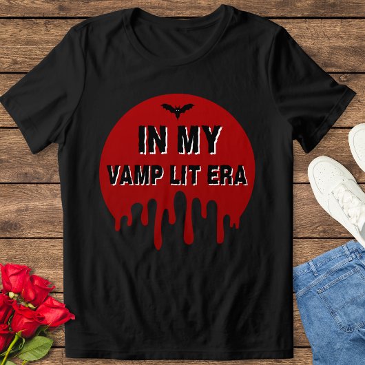 Buch Lover in My Vamp Lit Ära Tri-Blend Shirt