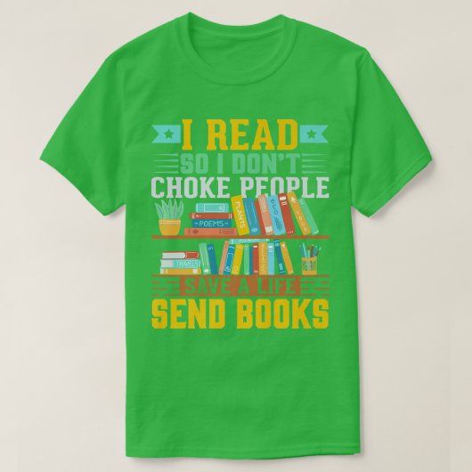 Buch Lover Library Pub Book Reading Design T-Shirt (Design vorne)