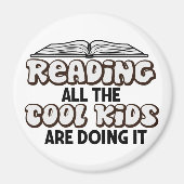 Buch Lover Magnet lesen (Vorne)