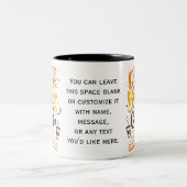 Buch Lover, Reader, Geschenk für Booknerd Zweifarbige Tasse (Mittel)