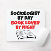 Buch Lover Soziologe Mousepad (Mit Mouse)