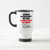 Buch Lover Speech Pathologe Reisebecher (Links)