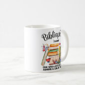Buch Lover's Definition - Bibliophile Kaffeetasse (VorderseiteRechts)