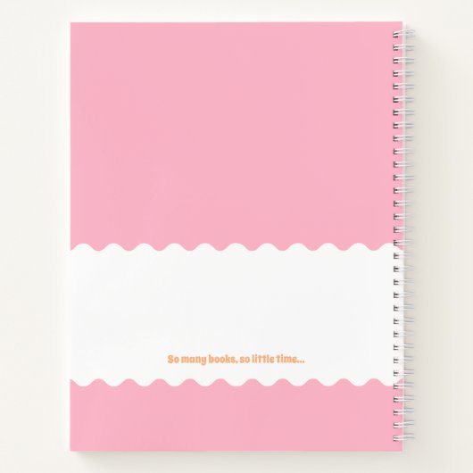 Buch Lovers Reading Journal (Rückseite)