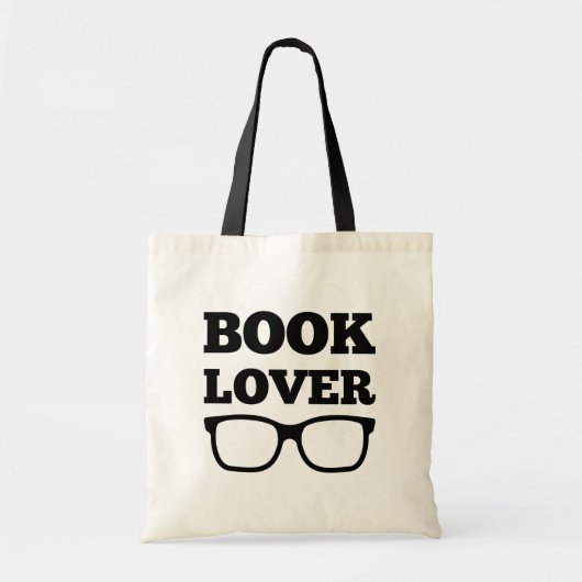 Buch Lover's Typografie Reading Glasses Tragetasche (Vorne)