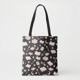 Buch Mädchen Süß Magie Dunkel Tasche