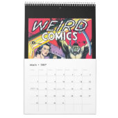 Buch mit 14 Vintage-Comic-Cover-Postern Kalender (Mär 2027)
