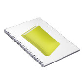 Buch mit leerer Abdeckung (Rechte Seite)