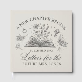 Buch mit persönlichen Briefen an die Braut Buch-Th