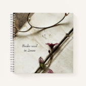 Buch mit winzigen Blume (Vorderseite)