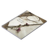Buch mit winzigen Blume (Linke Seite)