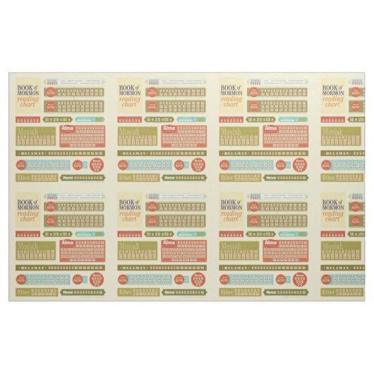 Buch Mormonlesediagrammgewebe Stoff (Yard (91,4 cm))