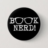 Buch-Nerd Button (Vorderseite)