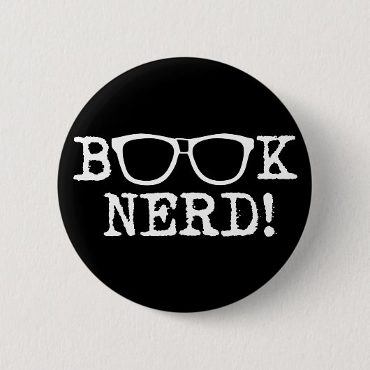 Buch-Nerd Button (Vorderseite)