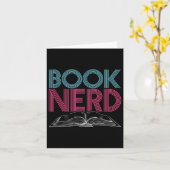 Buch Nerd Funny Graphational Reading Quot Karte (Gelbe Blume)