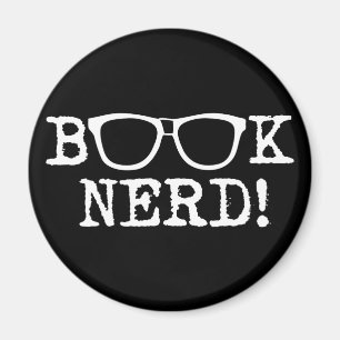 Buch-Nerd Magnet