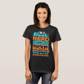 Buch Nerd Reading Reader Bookworm Bibliothek T-Shirt (Vorne ganz)