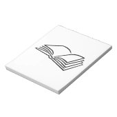 Buch Notizblock (Rotiert)