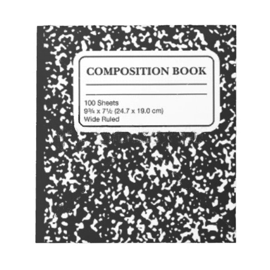 Buch Notizblock (Vorderseite)