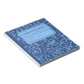 Buch Notizblock (angewinkelt)