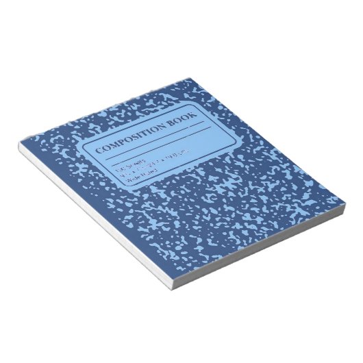 Buch Notizblock (angewinkelt)