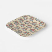 Buch Papierplatten Pappteller (Gewinkelt)