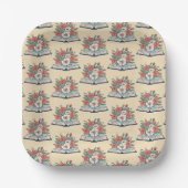 Buch Papierplatten Pappteller (Vorderseite)