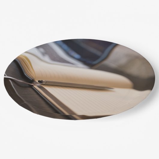 Buch Pappteller (Schrägansicht)