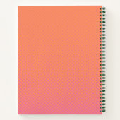 Buch Positive Aspects Gradient Notebook (Rückseite)