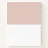 Buch Positive Aspects Two-Tone Notebook (Rückseite)