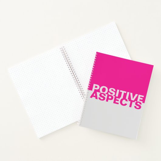 Buch Positive Aspects Two-Tone Notebook (Innenseite)