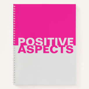 Buch Positive Aspects Two-Tone Notebook