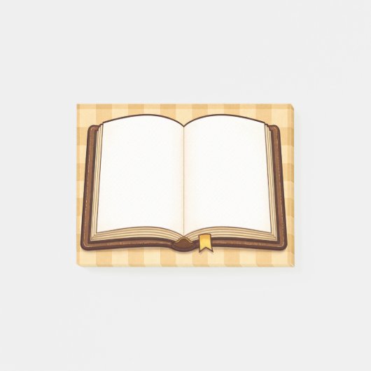 Buch Post-it Klebezettel (Vorderseite)