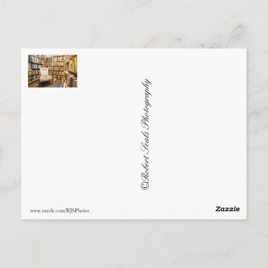 Buch Postkarte (Rückseite)