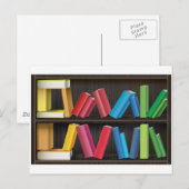 Buch Postkarte (Vorne/Hinten)