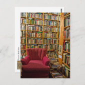 Buch Postkarte (Vorne/Hinten)