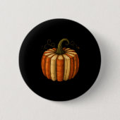 Buch Pumpkin Fall Halloween Lehrer Librarians Boo Button (Vorderseite)