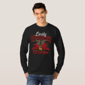 Buch Rat Owl Book Reading T-Shirt (Vorne ganz)