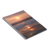 Buch Rosafarbener Sonnenuntergang am Strand (Rechte Seite)